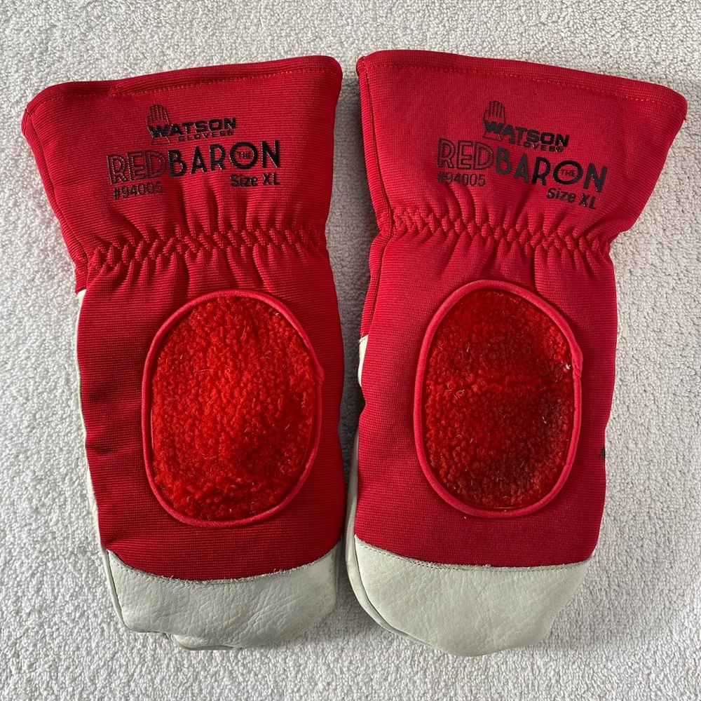 Watson Red Baron Winter Work Mitts 94005 XL Utility PPE Blue Collar Work Wear